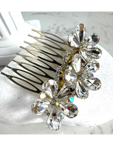 GRZEBIEŃ wsuwany do włosów wtykowy ozdobny...