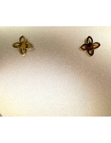 Kolczyki Zestaw STAL NIERDZEWNA Lolita Accessories złote Piny 4 PARY