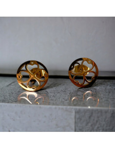 Kolczyki Zestaw STAL NIERDZEWNA Lolita Accessories złote... 2