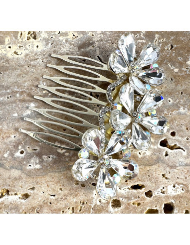 GRZEBIEŃ wsuwany do włosów wtykowy ozdobny...