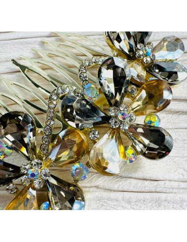 GRZEBIEŃ wsuwany do włosów wtykowy ozdobny...