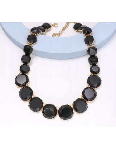 Naszyjnik Czarny pod pod szyję Lolita...