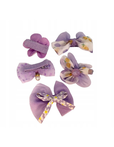 Spinki dla dziecka dziewczynki Kwiatki Lolita...