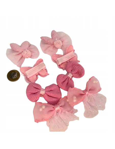 Spinki dla dziecka dziewczynki Lolita Accessories Zestaw 8 sztuk