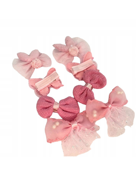 Spinki dla dziecka dziewczynki Lolita Accessories Zestaw 8 sztuk