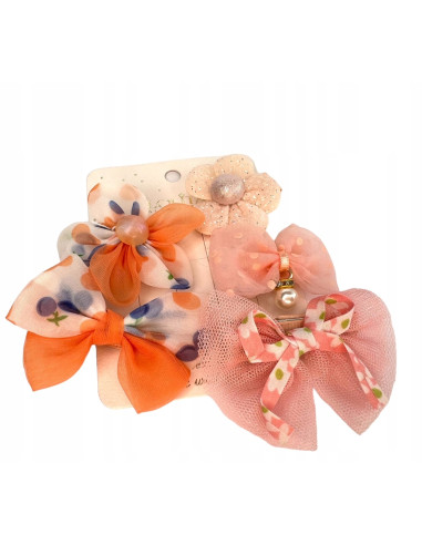 Spinki dla dziecka dziewczynki Kwiatki Lolita...