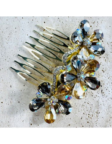 GRZEBIEŃ wsuwany do włosów wtykowy ozdobny...