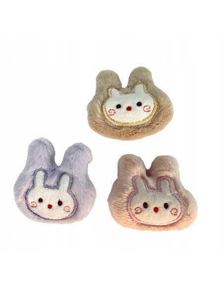 Spinki dla dziecka dziewczynki Pluszaki Lolita Accessories Zestaw 3 sztuki