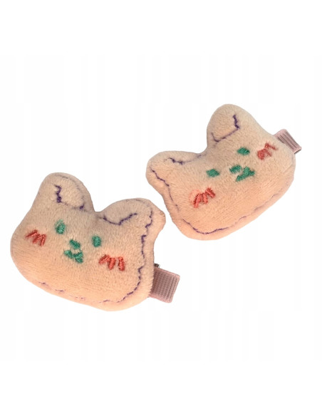 Spinki dla dziecka dziewczynki Pluszaki Lolita Accessories Zestaw 2 sztuki