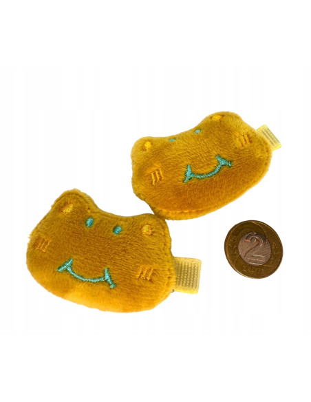 Spinki dla dziecka dziewczynki Pluszaki Lolita Accessories Zestaw 2 sztuki