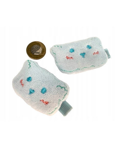 Spinki dla dziecka dziewczynki Pluszaki Lolita Accessories Zestaw 2 sztuki