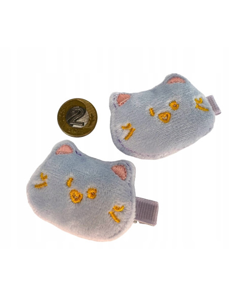 Spinki dla dziecka dziewczynki Pluszaki Lolita Accessories Zestaw 2 sztuki