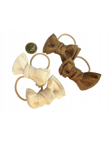 Gumki do włosów dla dziewczynki KOKARDKI Lolita...