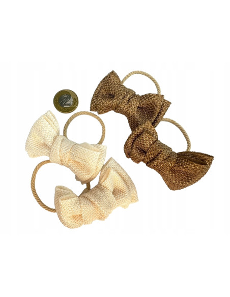 Gumki do włosów dla dziewczynki KOKARDKI Lolita Accessories Zestaw 4 sztuki