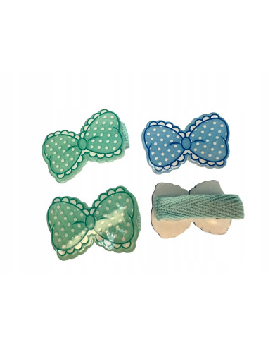 Spinki dla dziecka dziewczynki Kokardki Lolita...