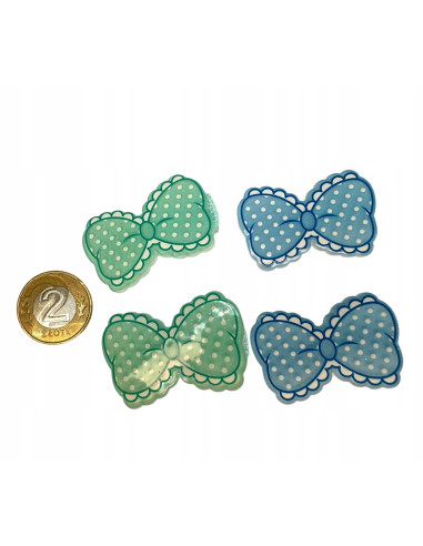 Spinki dla dziecka dziewczynki Kokardki Lolita...