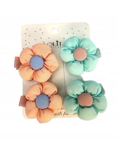 Spinki dla dziecka dziewczynki Kwiatki Lolita...