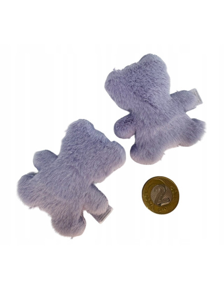 Spinki dla dziecka dziewczynki Lolita Accessories Zestaw Misie 2 sztuki