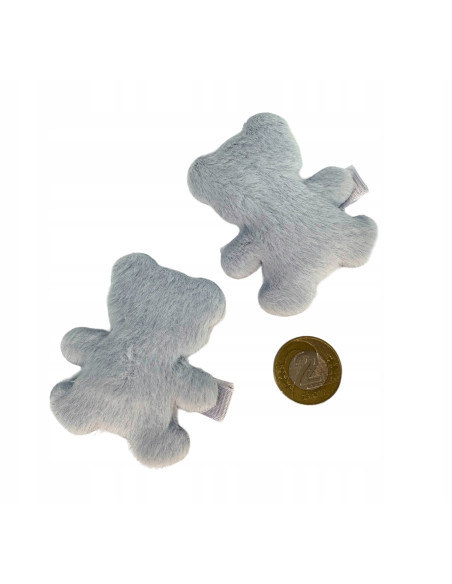 Spinki dla dziecka dziewczynki Misie Lolita Accessories Zestaw 2 sztuki