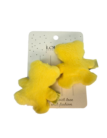 Spinki dla dziecka dziewczynki Misie Lolita Accessories Zestaw 2 sztuki