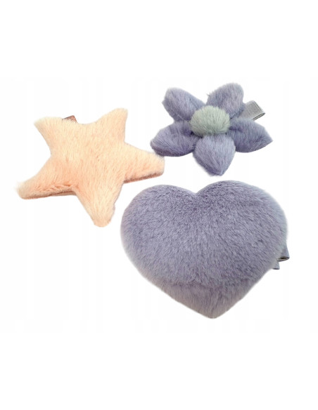 Spinki dla dziecka dziewczynki MIX Lolita Accessories Zestaw 3 sztuki