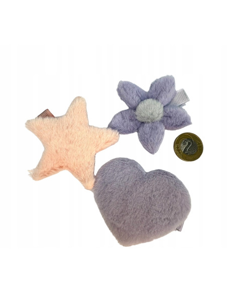 Spinki dla dziecka dziewczynki MIX Lolita Accessories Zestaw 3 sztuki