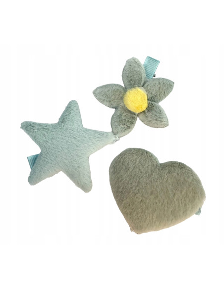 Spinki dla dziecka dziewczynki MIX Lolita Accessories Zestaw 3 sztuki