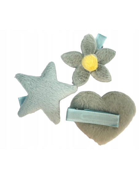 Spinki dla dziecka dziewczynki MIX Lolita Accessories Zestaw 3 sztuki