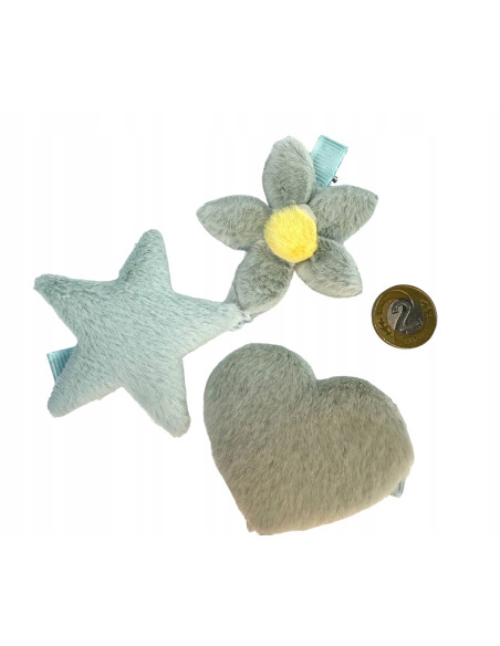 Spinki dla dziecka dziewczynki MIX Lolita Accessories Zestaw 3 sztuki