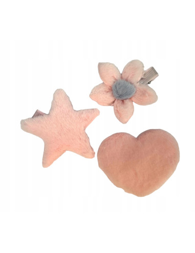 Spinki dla dziecka dziewczynki MIX Lolita Accessories Zestaw 3 sztuki
