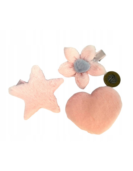 Spinki dla dziecka dziewczynki MIX Lolita Accessories Zestaw 3 sztuki