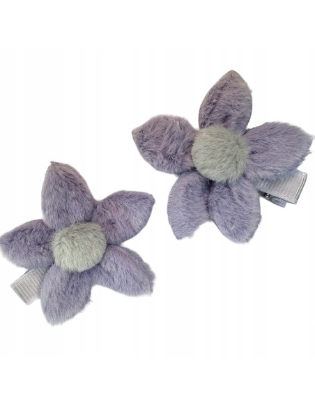 Spinki dla dziecka dziewczynki Kwiatki Lolita Accessories Zestaw 2 sztuki