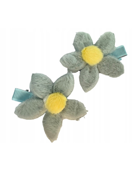 Spinki dla dziecka dziewczynki Kwiatki Lolita Accessories Zestaw 2 sztuki