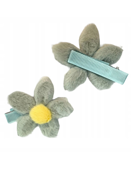 Spinki dla dziecka dziewczynki Kwiatki Lolita Accessories Zestaw 2 sztuki