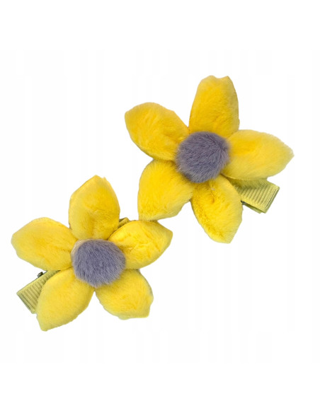 Spinki dla dziecka dziewczynki Kwiatki Lolita Accessories Zestaw 2 sztuki