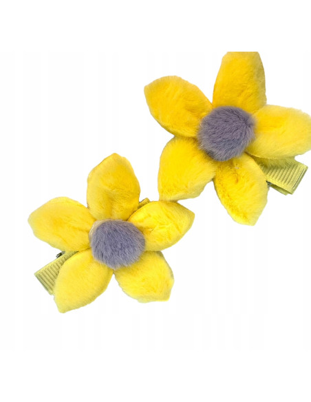 Spinki dla dziecka dziewczynki Kwiatki Lolita Accessories Zestaw 2 sztuki