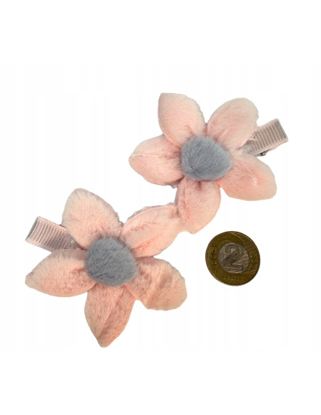 Spinki dla dziecka dziewczynki Kwiatki Lolita Accessories Zestaw 2 sztuki
