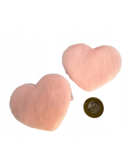 Spinki dla dziecka dziewczynki Serce Lolita Accessories Zestaw 2 sztuki